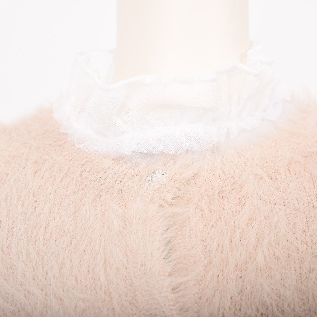 ふんわりニット　前ボタンカーディガン　Dear Princess　3053302