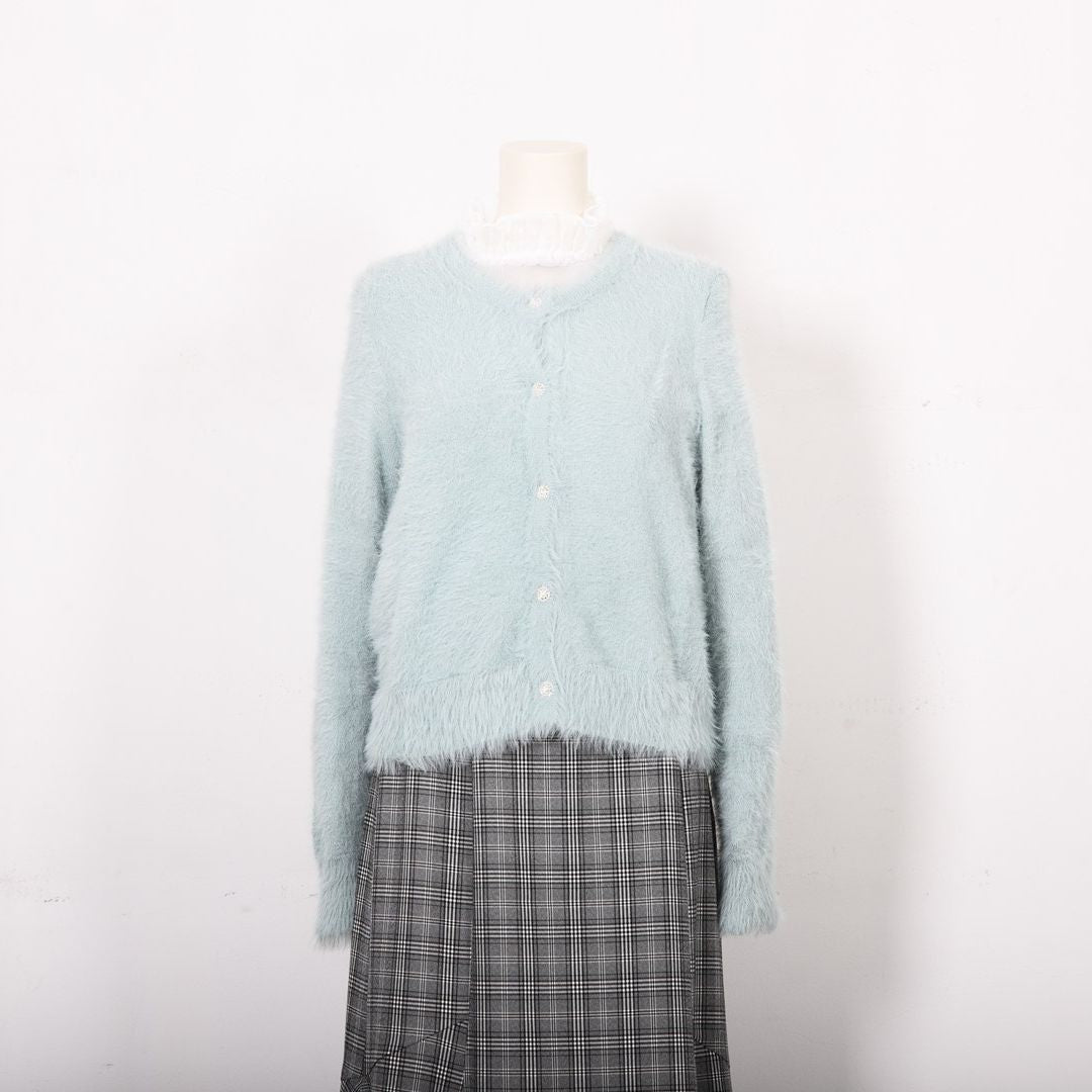 ふんわりニット　前ボタンカーディガン　Dear Princess　3053302