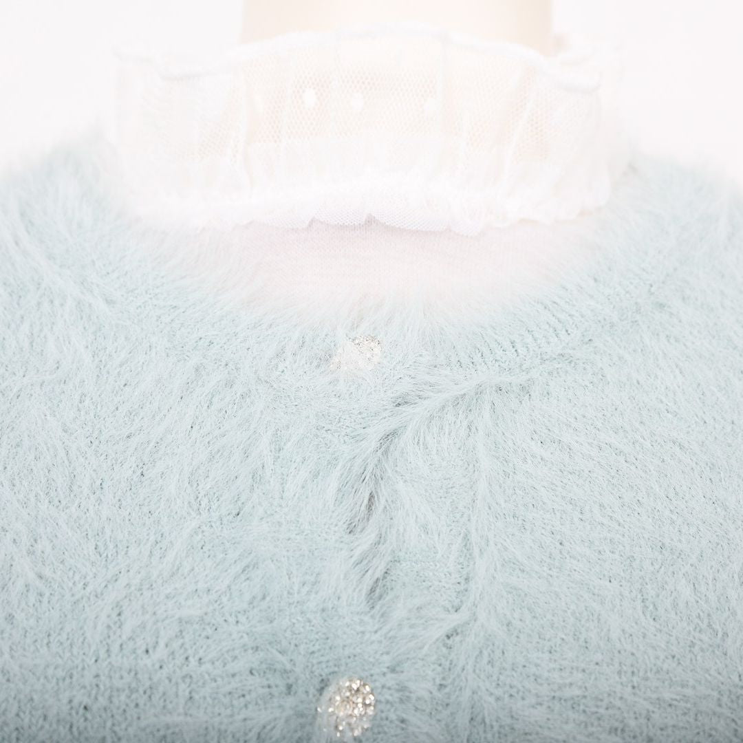 ふんわりニット　前ボタンカーディガン　Dear Princess　3053302