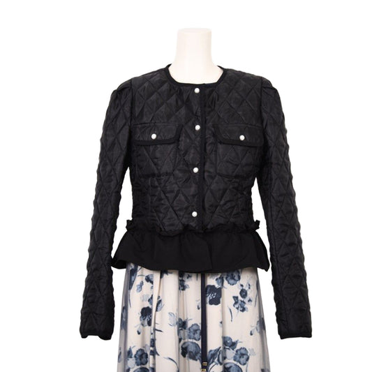 ダイヤ柄キルト　裾フリルジャケット　Dear Princess　3057307