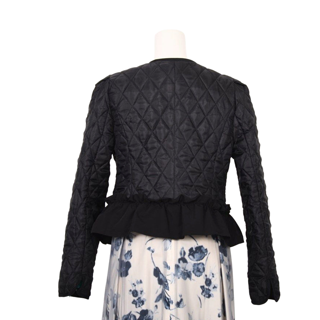 ダイヤ柄キルト　裾フリルジャケット　Dear Princess　3057307