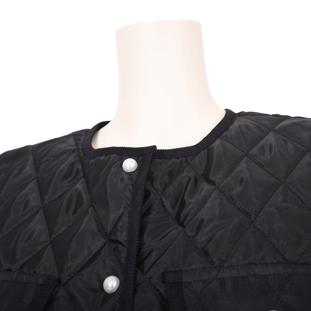 ダイヤ柄キルト　裾フリルジャケット　Dear Princess　3057307