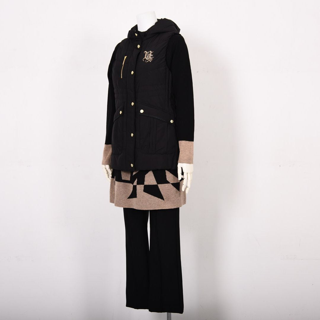 【Lサイズ】フード付きダウンベスト　VALENZA　5557709