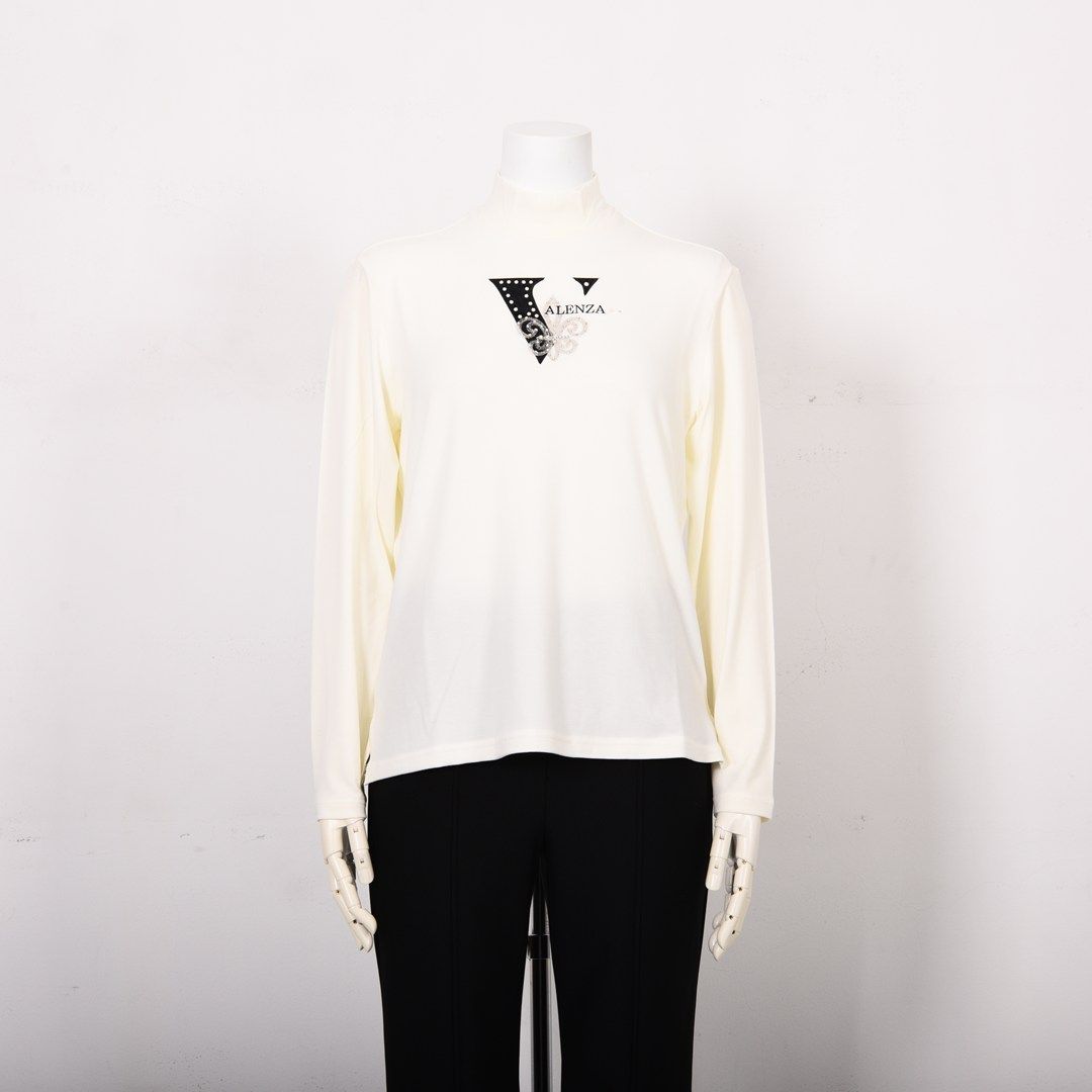 【吸湿発熱】サクラウォーム起毛ベア天　ハイネックカットソー　VALENZA　5152705