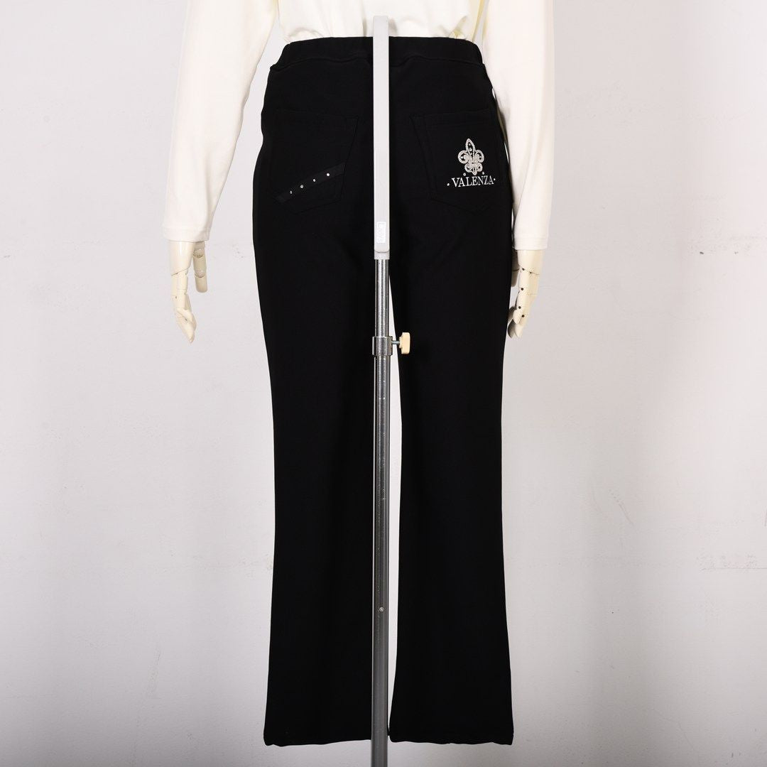 【Lサイズ】【保温】センター切替 ストレッチパンツ　VALENZA　5556707