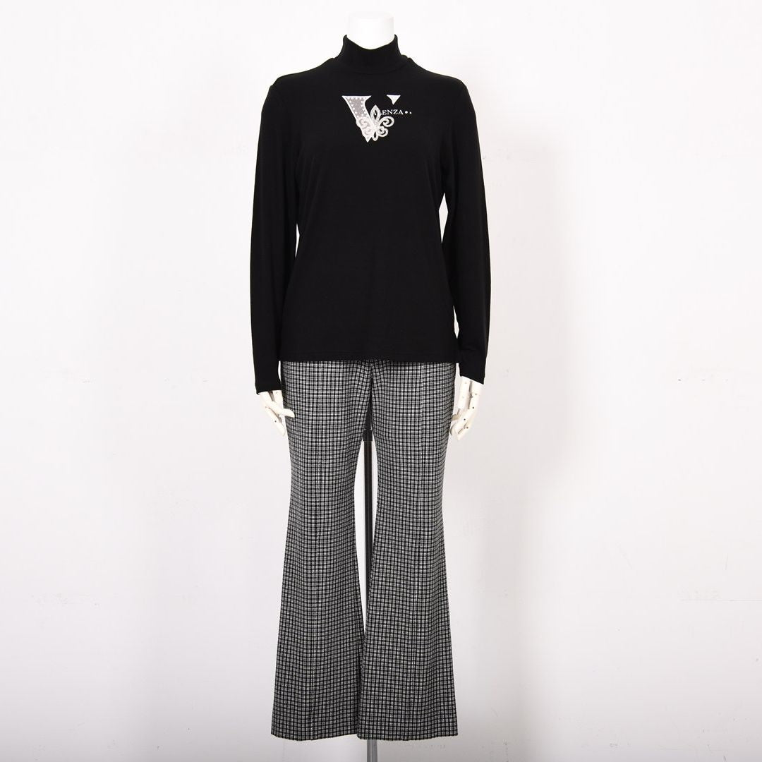 【吸湿発熱】サクラウォーム起毛ベア天　ハイネックカットソー　VALENZA　5152705