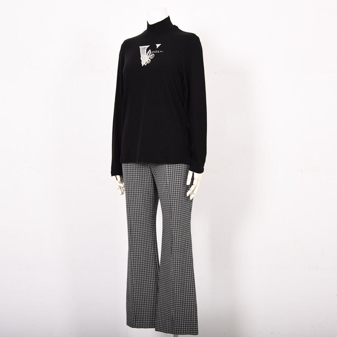 【吸湿発熱】サクラウォーム起毛ベア天　ハイネックカットソー　VALENZA　5152705