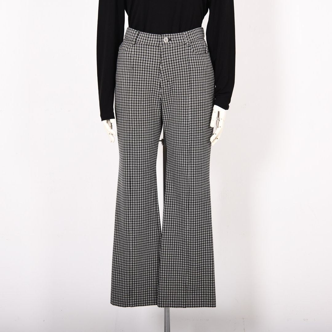 ドビーストレッチ 　チェックパンツ　VALENZA　5156705