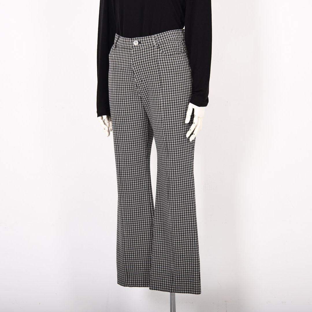 ドビーストレッチ 　チェックパンツ　VALENZA　5156705