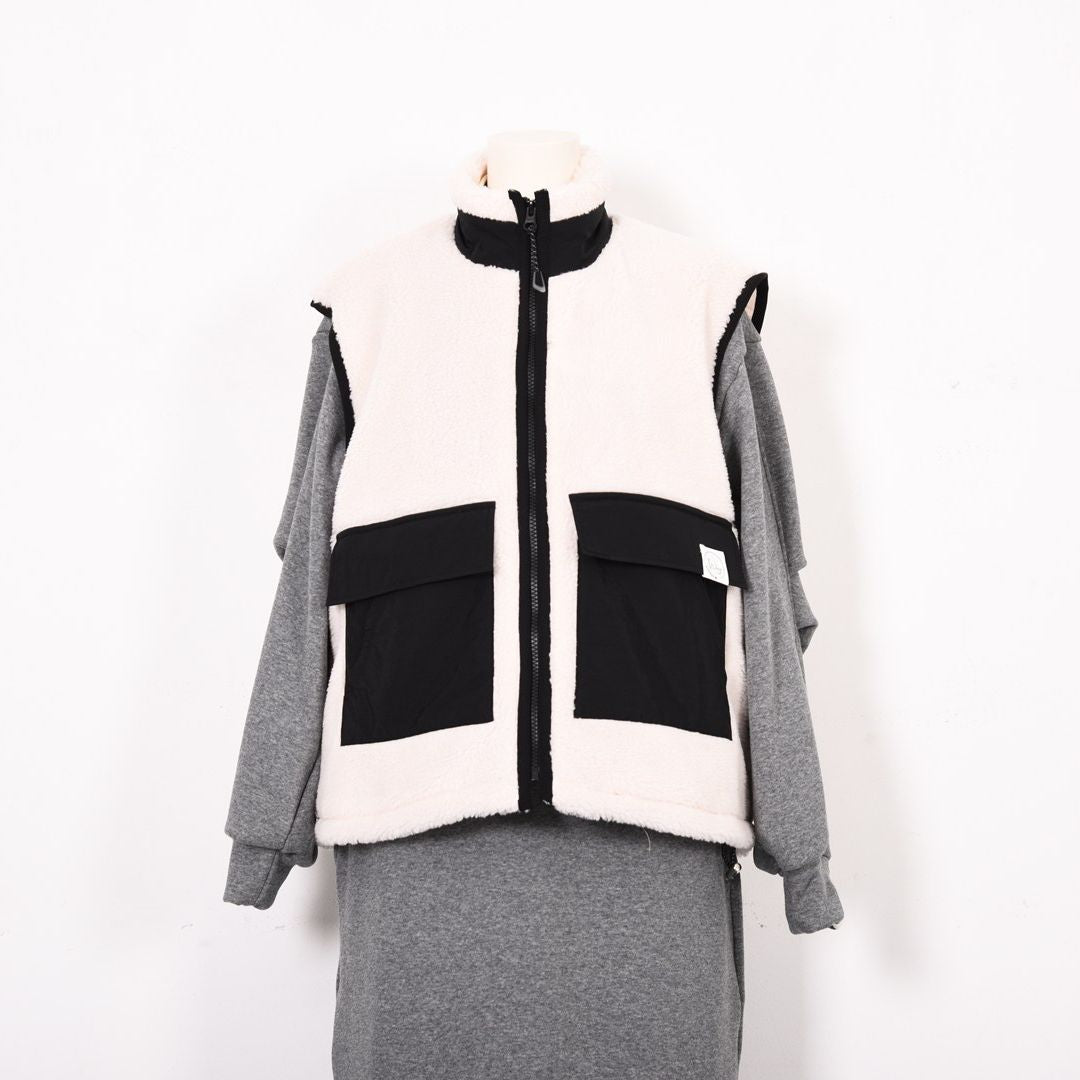 WOOL BREND ボアベスト　B DONNA　6057116