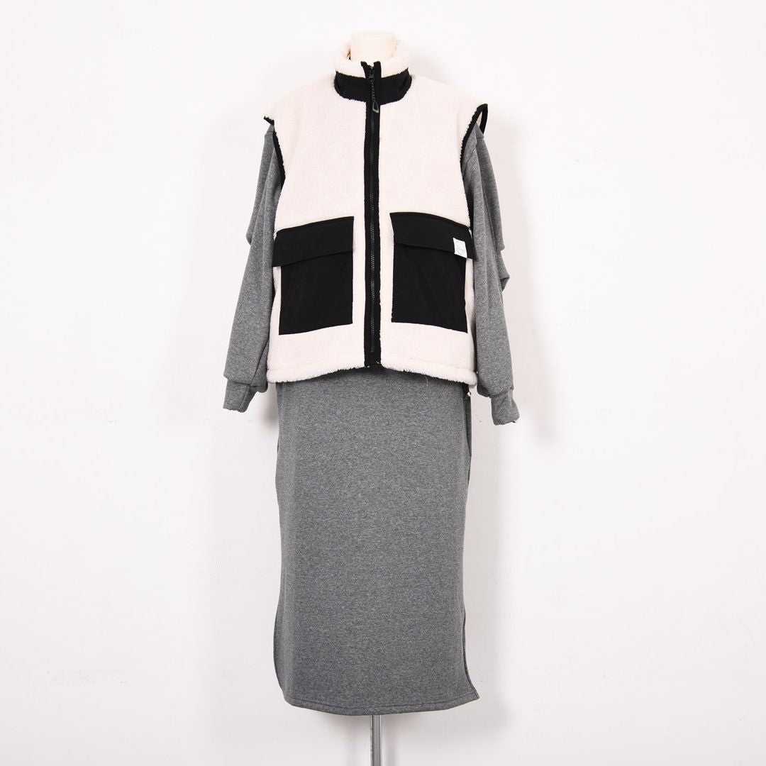 WOOL BREND ボアベスト　B DONNA　6057116