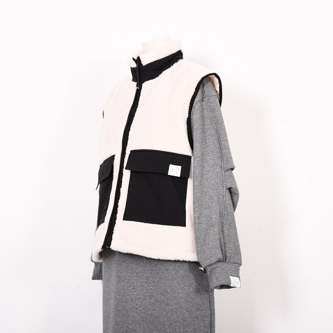 WOOL BREND ボアベスト　B DONNA　6057116