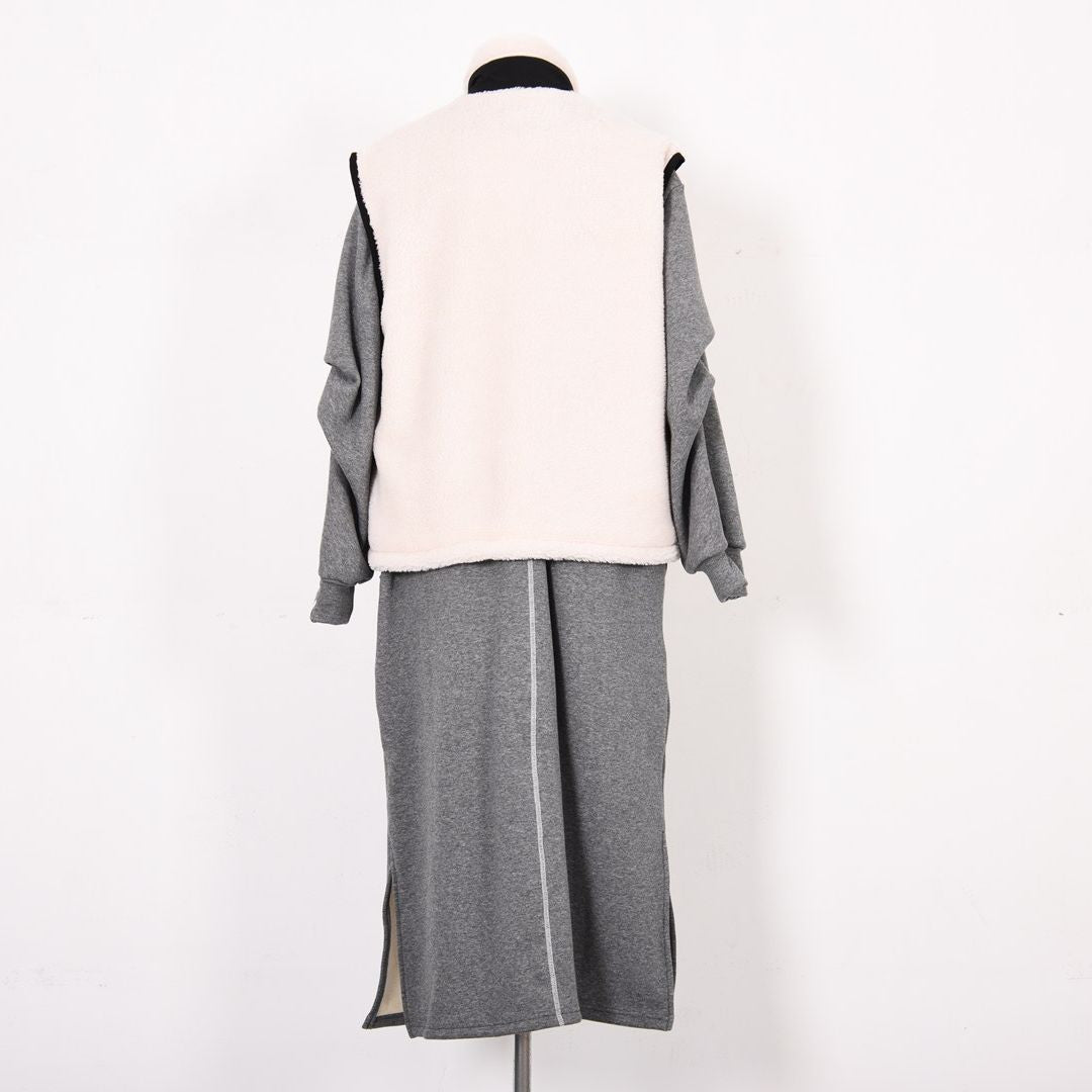 WOOL BREND ボアベスト　B DONNA　6057116