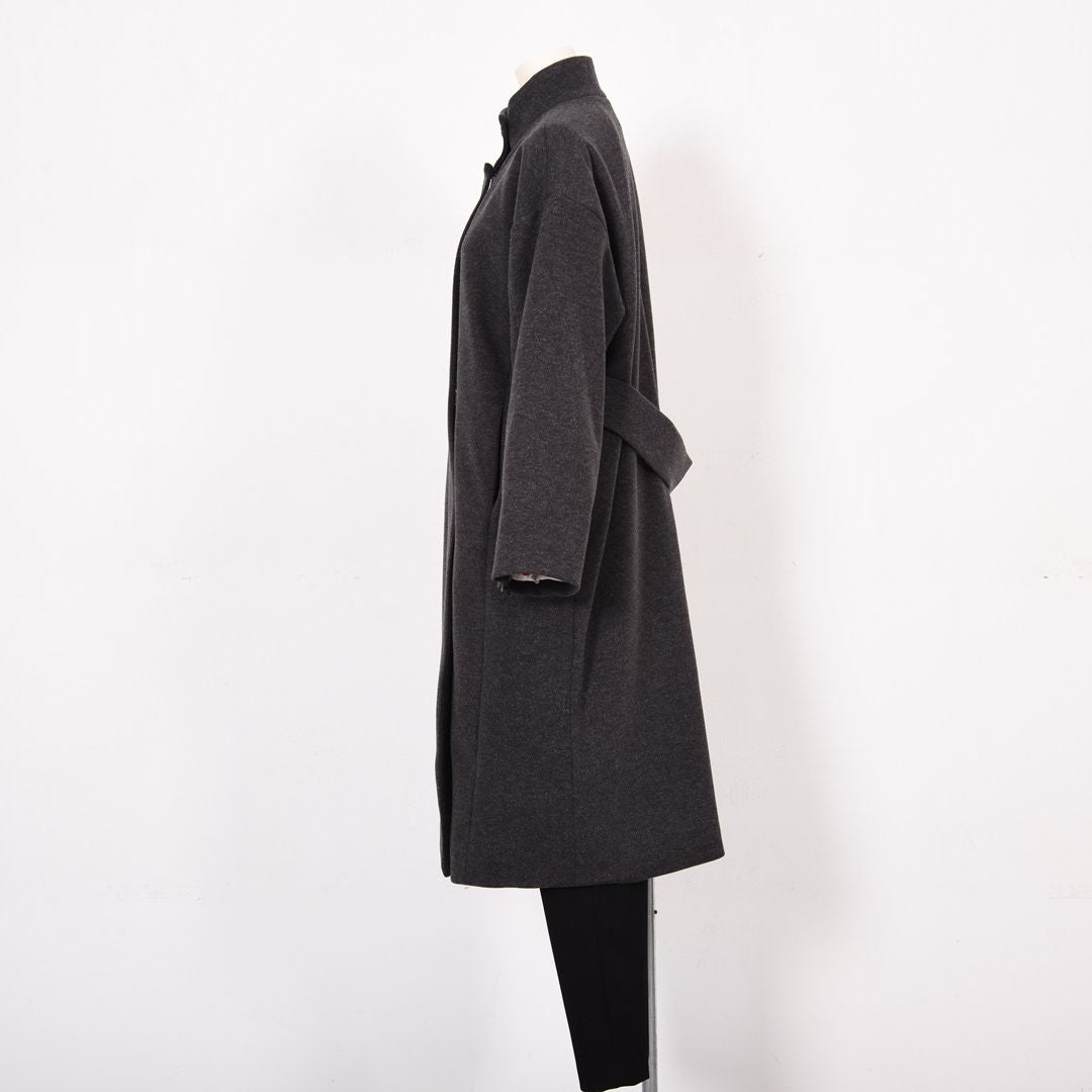 ライトメルトンジャージ　ロングコート　B DONNA　6058103