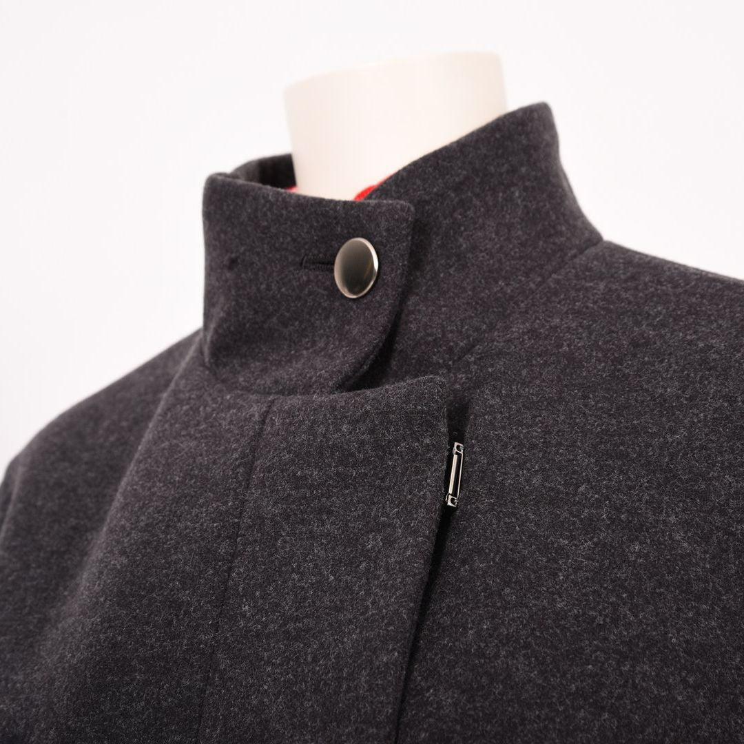 ライトメルトンジャージ　ロングコート　B DONNA　6058103