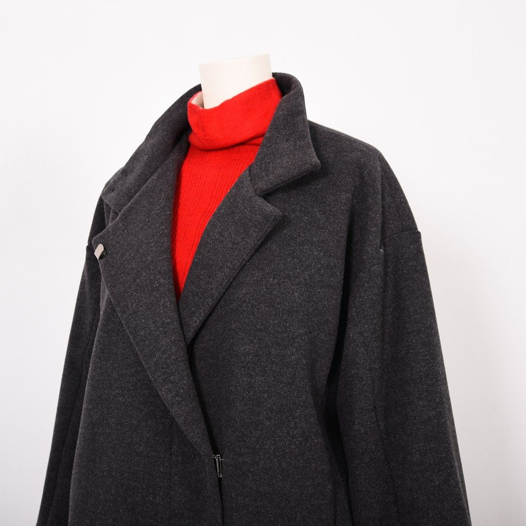 ライトメルトンジャージ　ロングコート　B DONNA　6058103