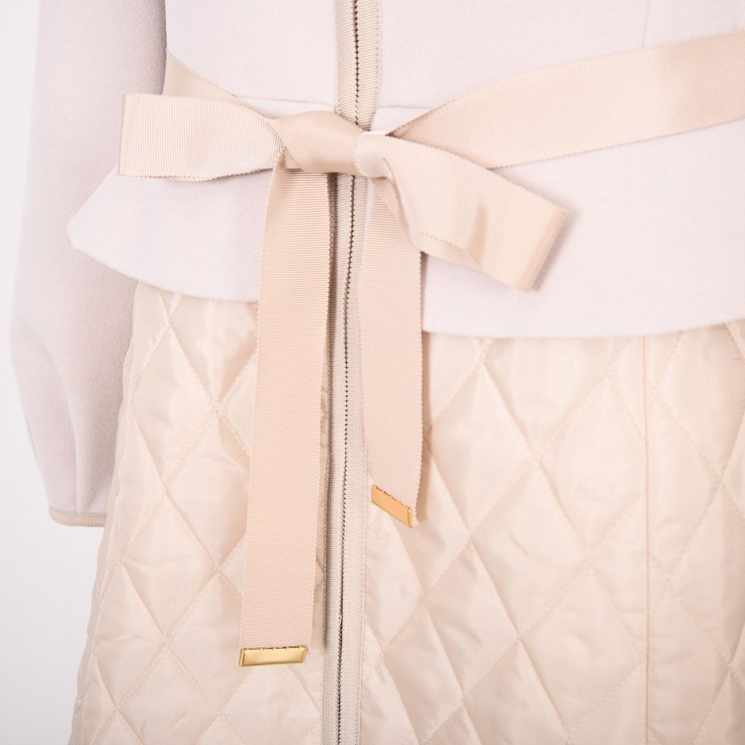 異素材ドッキング　ロングコート　Dear Princess　3058300