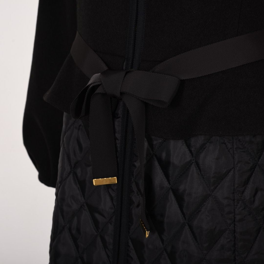 異素材ドッキング　ロングコート　Dear Princess　3058300