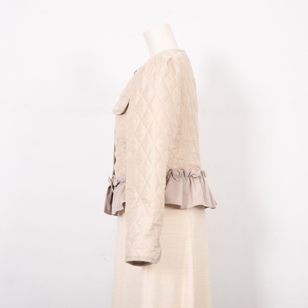 ダイヤ柄キルト　裾フリルジャケット　Dear Princess　3057307