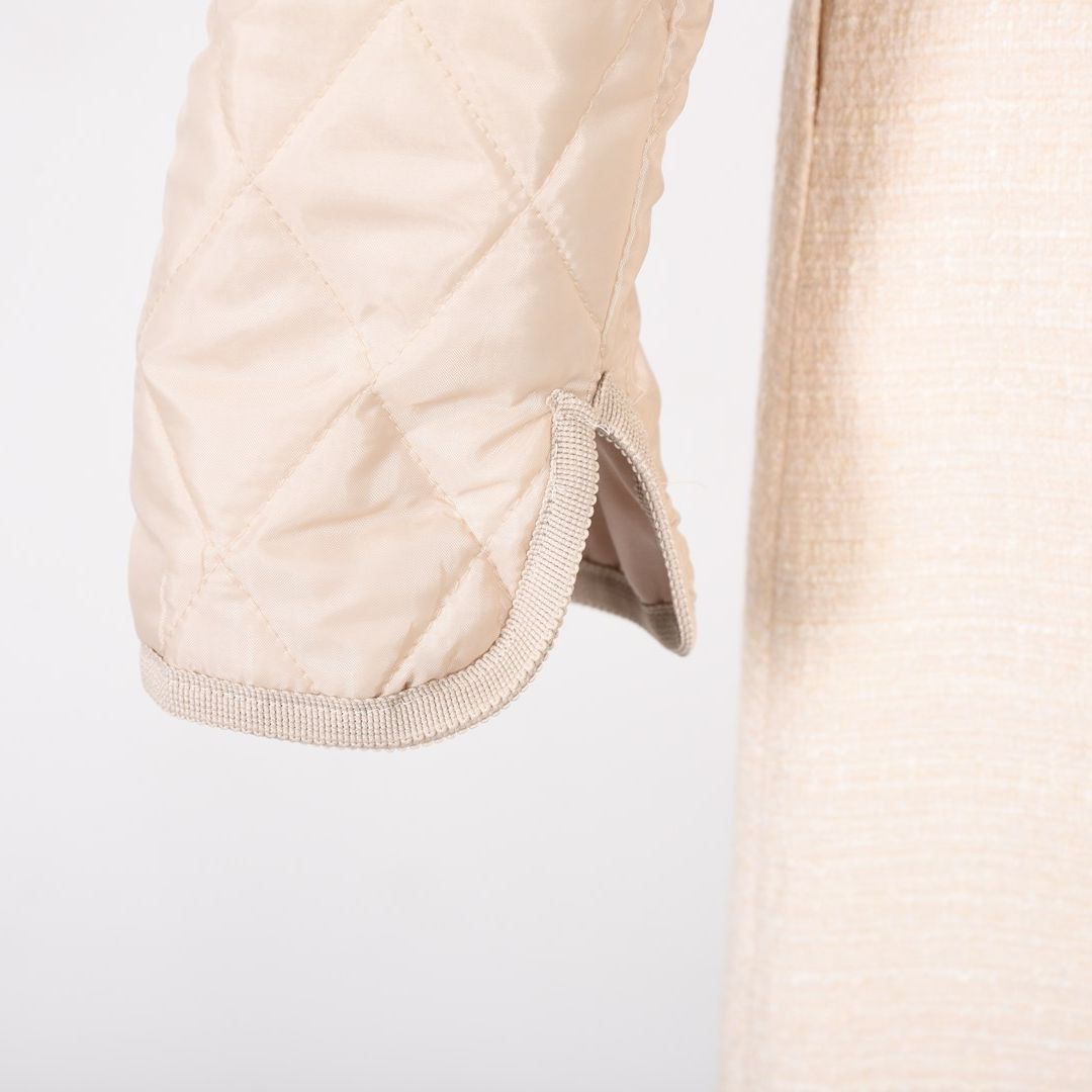 ダイヤ柄キルト　裾フリルジャケット　Dear Princess　3057307