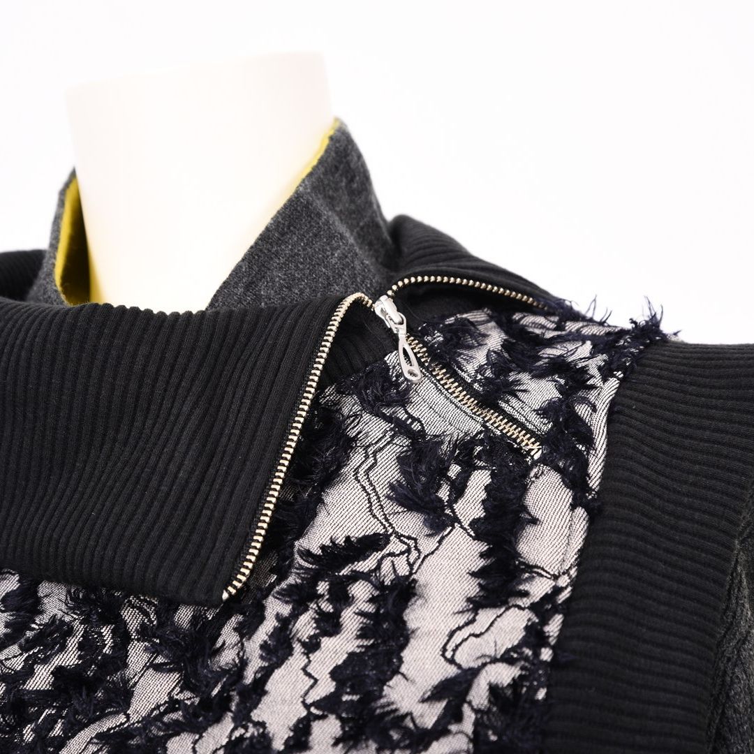 サイド紐　カットジャガードベスト　B DONNA　6051103