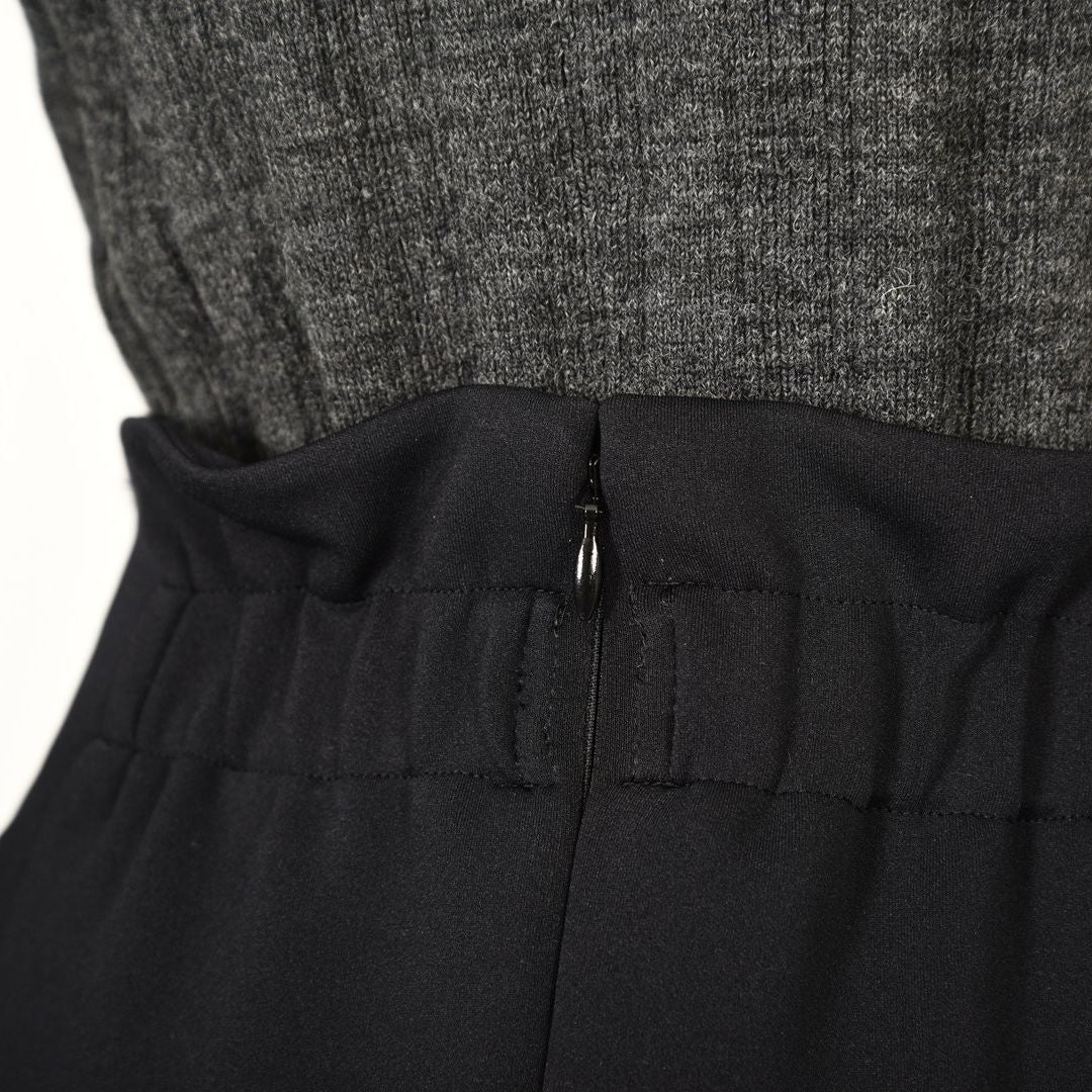 カットジャガード　ラップ風スカート　B DONNA　6055106