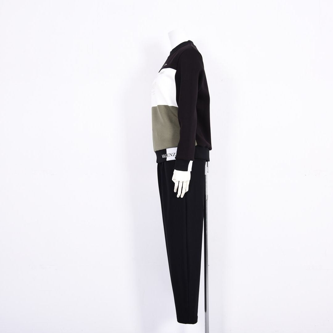 【Lサイズ】フロント切替　ロゴトレーナー　VALENZA　5552701