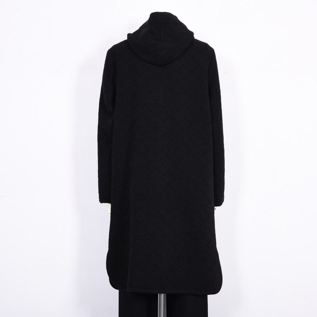 キルティングニット　ロング丈パーカー　VALENZA　5157702