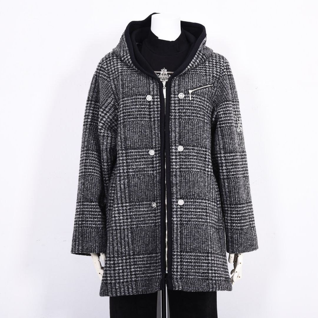 フード付き　ダッフル風デザインコート　VALENZA　5158510