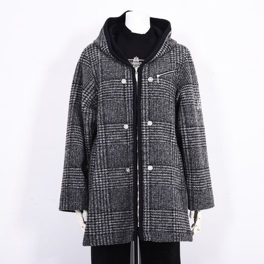 フード付き　ダッフル風デザインコート　VALENZA　5158510