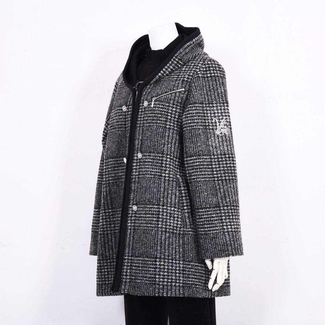 フード付き　ダッフル風デザインコート　VALENZA　5158510