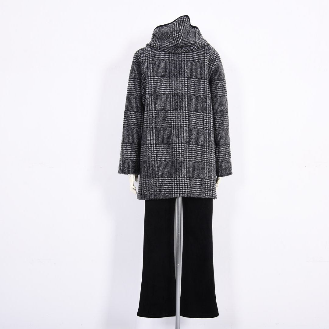 フード付き　ダッフル風デザインコート　VALENZA　5158510