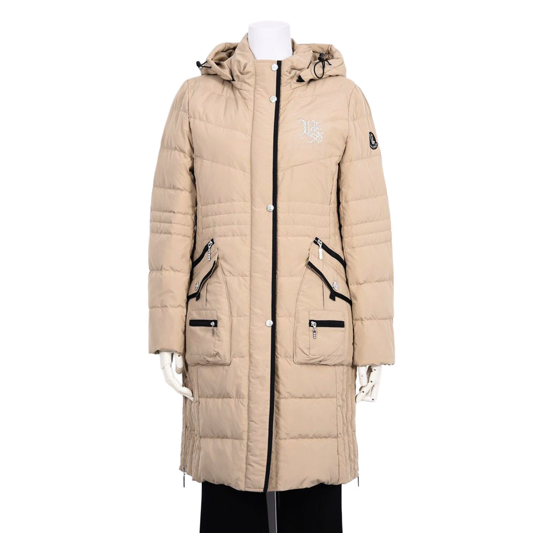 フード取り外し　2WAYロングダウンコート　VALENZA　5158705