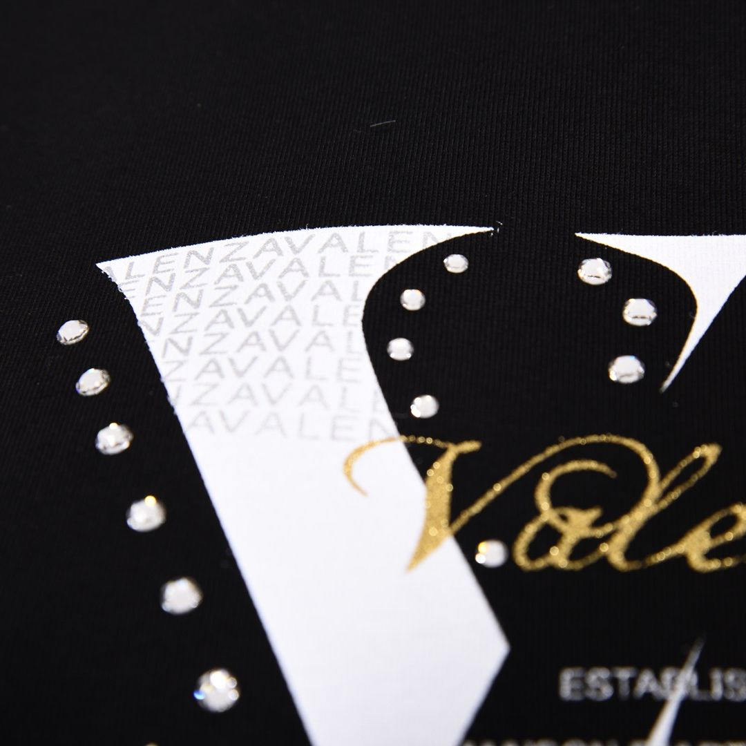 フロントモチーフ　7分袖カットソー　VALENZA　5162312