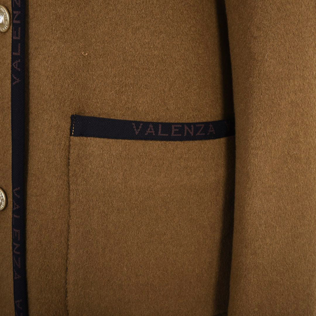 ※予約商品【Lサイズ】【リバーシブル】2wayウールリバー フード付きロングコート　VALENZA　5558708