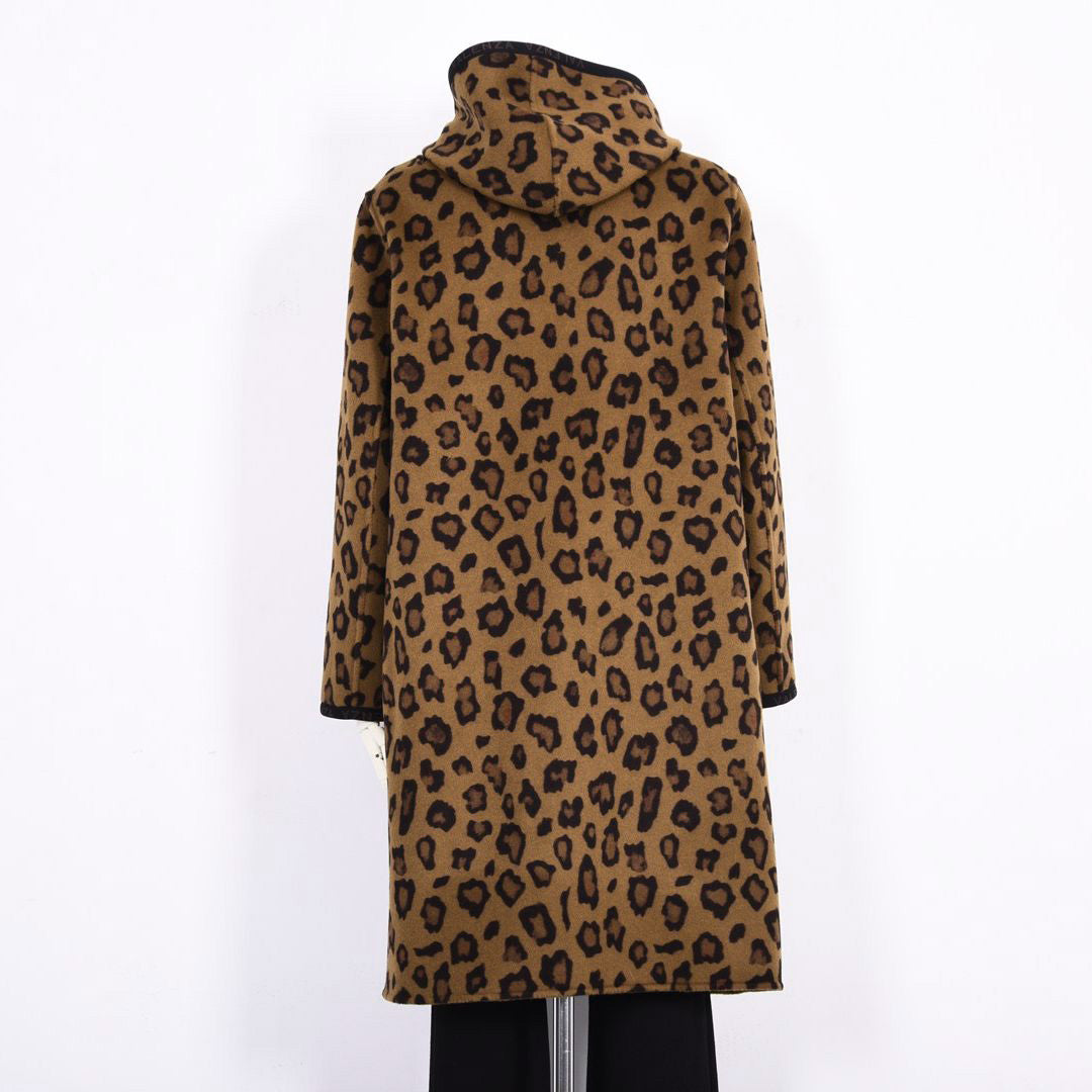 ※予約商品【Lサイズ】【リバーシブル】2wayウールリバー フード付きロングコート　VALENZA　5558708