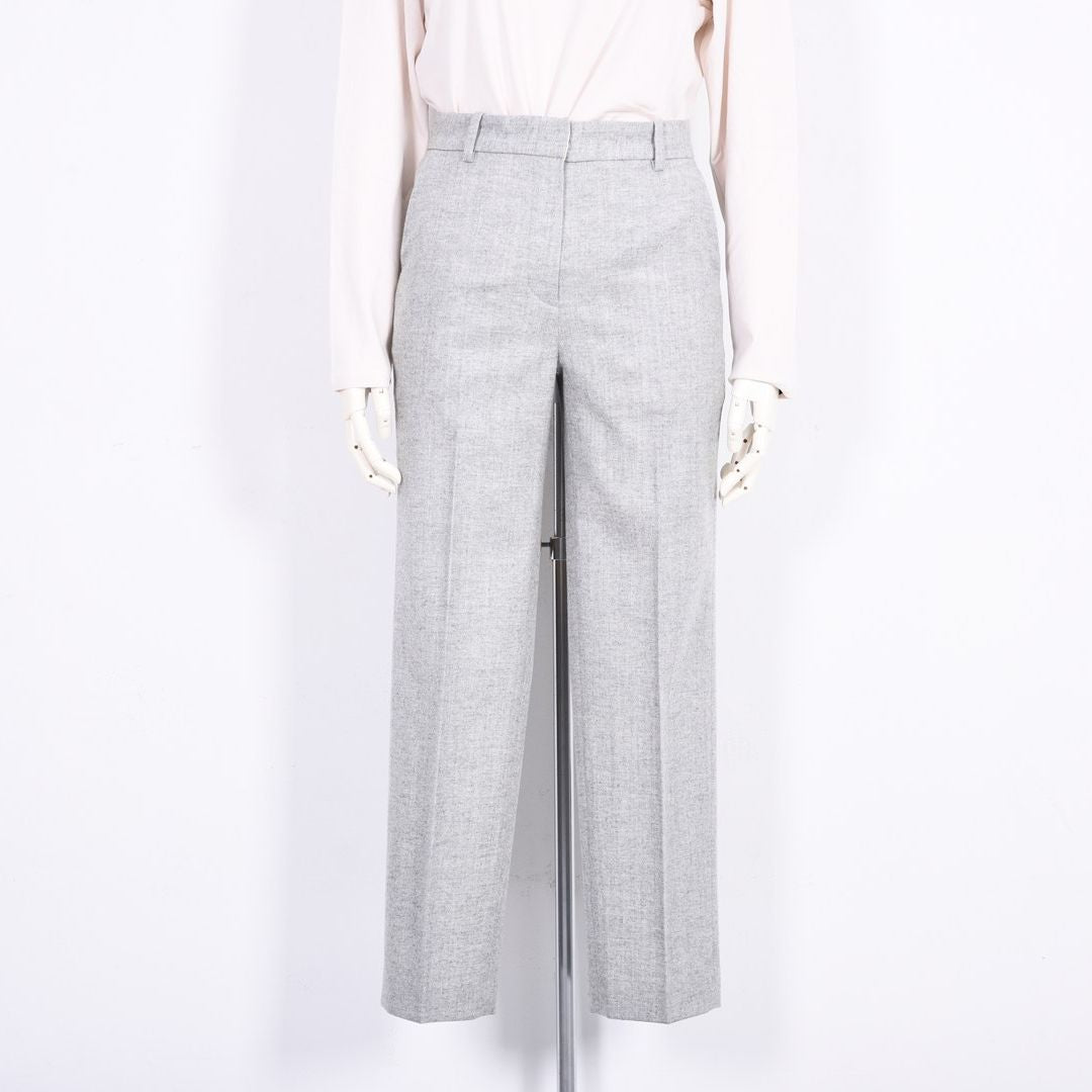 カシミア混　センタープレスパンツ　MIMO MODA　2556071