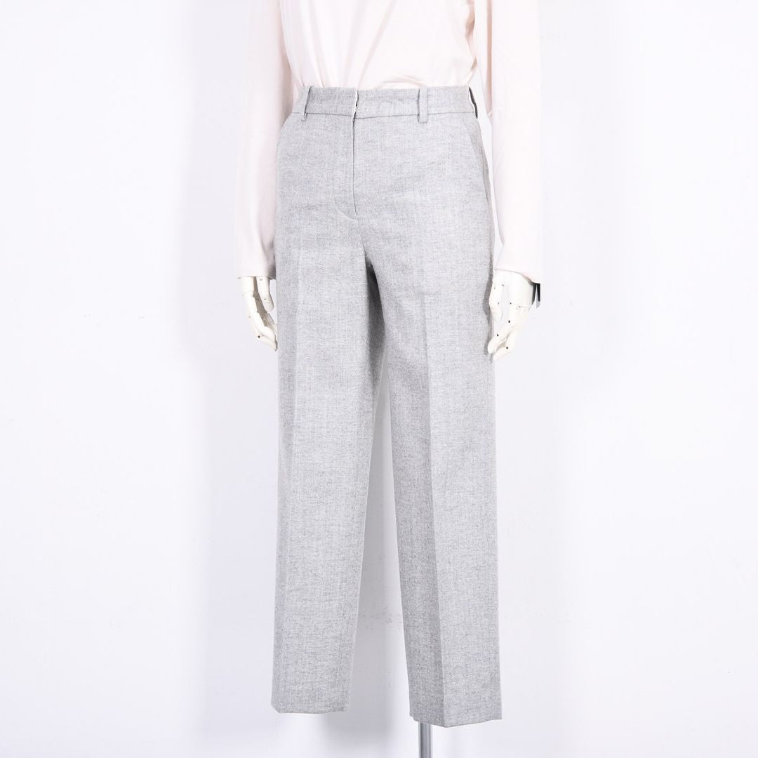 カシミア混　センタープレスパンツ　MIMO MODA　2556071