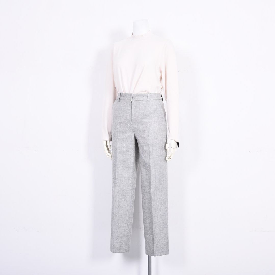 カシミア混　センタープレスパンツ　MIMO MODA　2556071