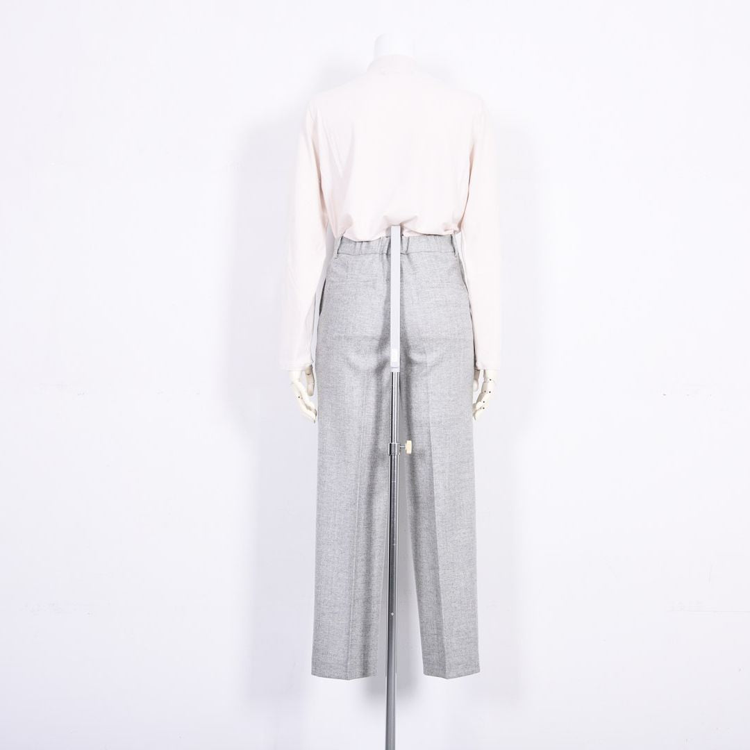 カシミア混　センタープレスパンツ　MIMO MODA　2556071