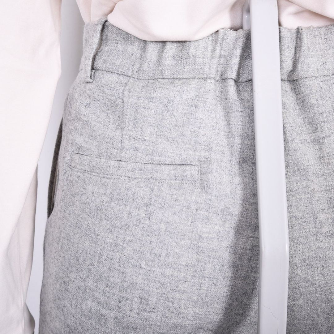 カシミア混　センタープレスパンツ　MIMO MODA　2556071