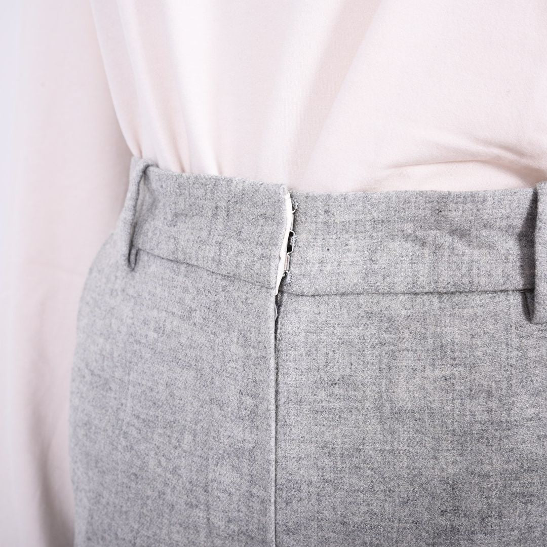 カシミア混　センタープレスパンツ　MIMO MODA　2556071