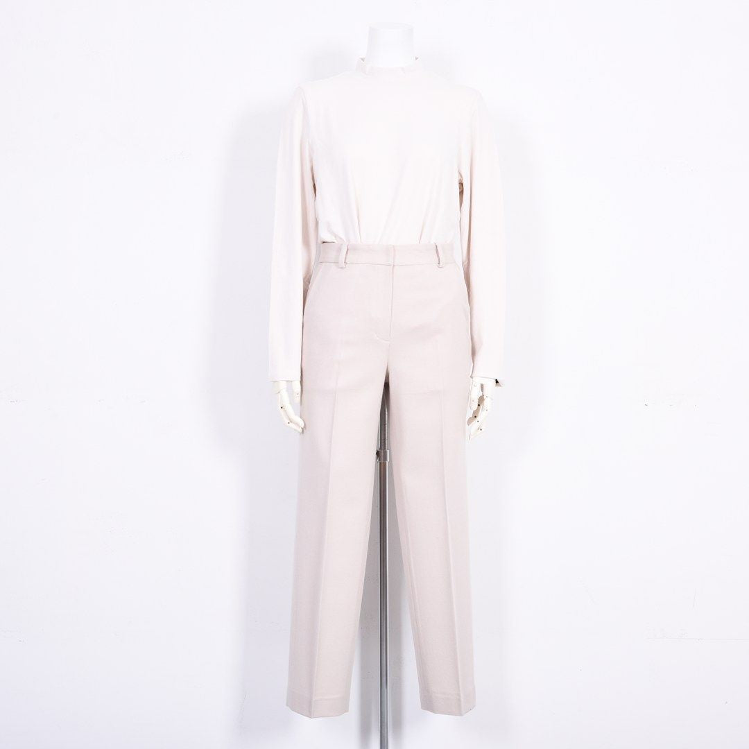 カシミア混　センタープレスパンツ　MIMO MODA　2556071