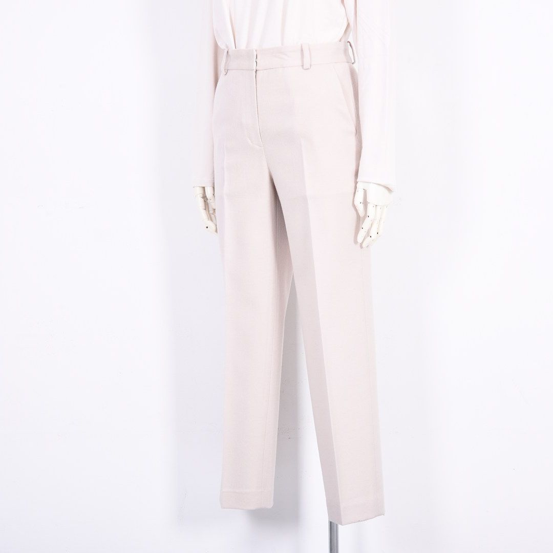 カシミア混　センタープレスパンツ　MIMO MODA　2556071