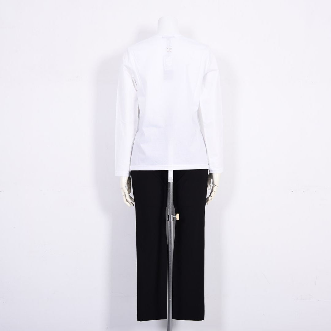 フロントモチーフ　長袖カットソー　VALENZA　5162301