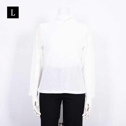 【Lサイズ】チュール ハイネックカットソー　VALENZA　5562320