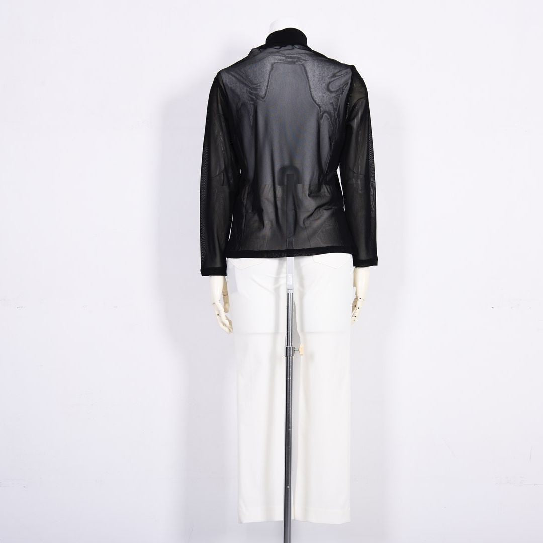 【Lサイズ】チュール ハイネックカットソー　VALENZA　5562320