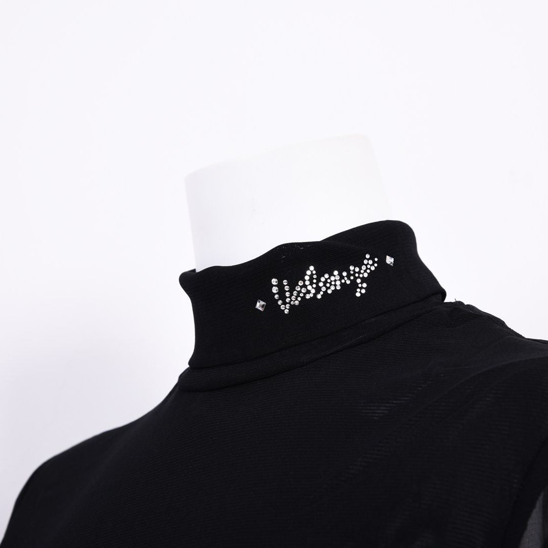 【Lサイズ】チュール ハイネックカットソー　VALENZA　5562320