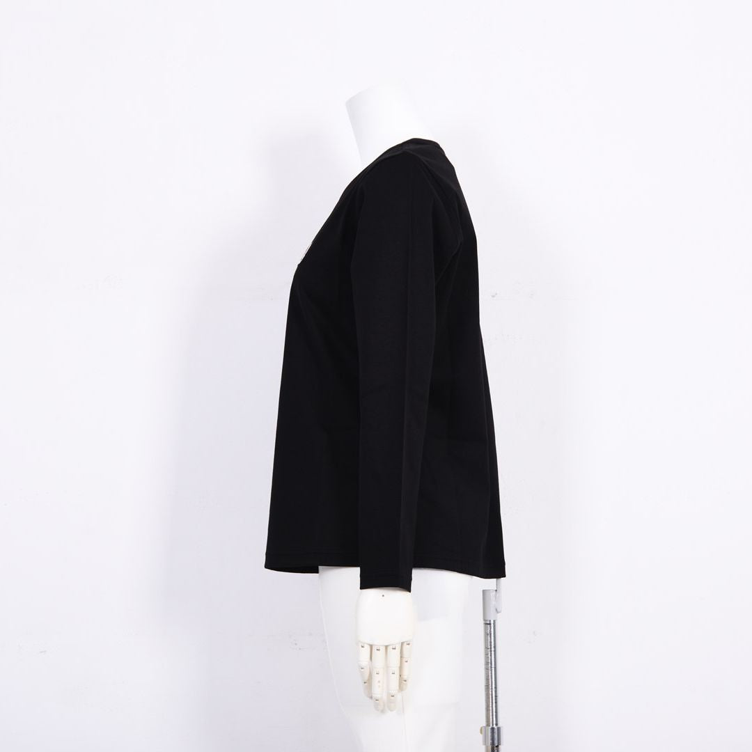 フロントモチーフ　長袖カットソー　VALENZA　5162301