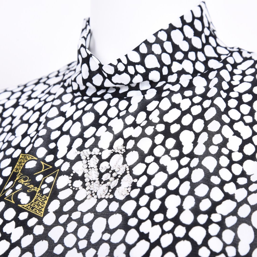 【Lサイズ】アニマルプリント　シアーカットソー　VALENZA　5562300